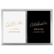 Expressive Script Celebrate Double Deck Playing Cards Image 3 of 6